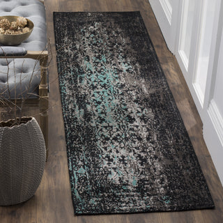 Safavieh Classic Vintage CLV223C Navy/Teal Area Rug 