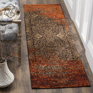 Safavieh Classic Vintage CLV224A Rust/Brown Area Rug 