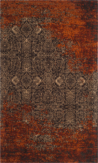 Safavieh Classic Vintage CLV224A Rust/Brown Area Rug 