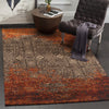Safavieh Classic Vintage CLV224A Rust/Brown Area Rug  Feature