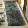 Safavieh Classic Vintage CLV225A Teal/Brown Area Rug 