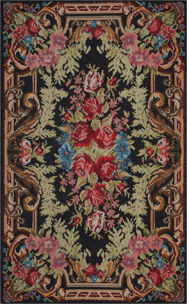 Safavieh Classic Vintage CLV301A Black/Multi Area Rug main image