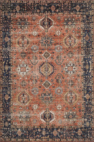 Safavieh Classic Vintage CLV305P Rust/Navy Area Rug main image