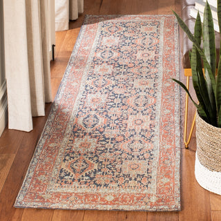 Safavieh Classic Vintage CLV307N Navy/Rust Area Rug Lifestyle Image