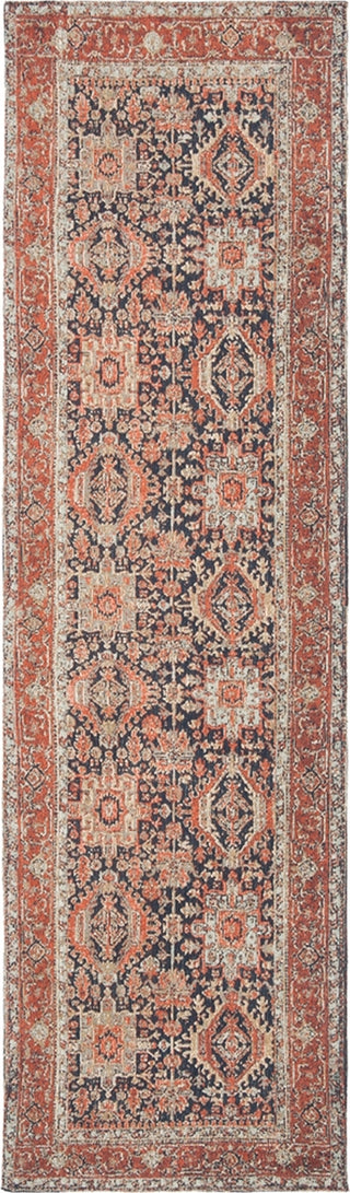 Safavieh Classic Vintage CLV307N Navy/Rust Area Rug main image