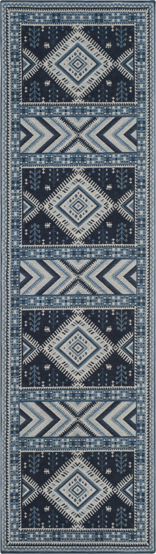 Safavieh Classic Vintage CLV511A Navy/Light Blue Area Rug 