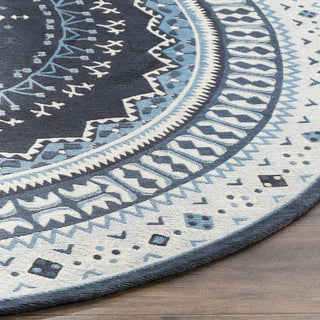 Safavieh Classic Vintage CLV511A Navy/Light Blue Area Rug 