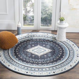 Safavieh Classic Vintage CLV511A Navy/Light Blue Area Rug 