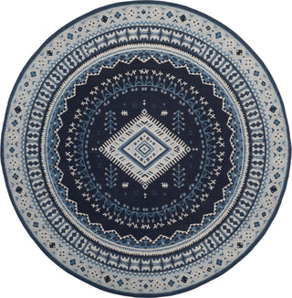 Safavieh Classic Vintage CLV511A Navy/Light Blue Area Rug 