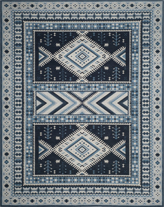 Safavieh Classic Vintage CLV511A Navy/Light Blue Area Rug 