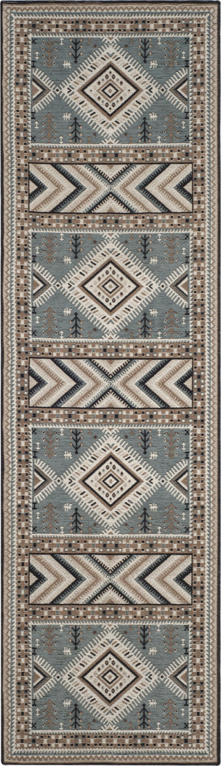 Safavieh Classic Vintage CLV511B Slate/Beige Area Rug 