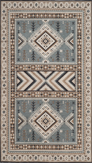 Safavieh Classic Vintage CLV511B Slate/Beige Area Rug 