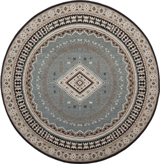 Safavieh Classic Vintage CLV511B Slate/Beige Area Rug 