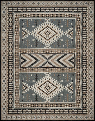 Safavieh Classic Vintage CLV511B Slate/Beige Area Rug 