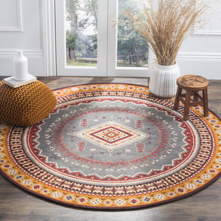 Safavieh Classic Vintage CLV511C Slate/Mustard Area Rug 