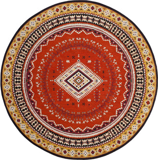 Safavieh Classic Vintage CLV511D Orange/Gold Area Rug 