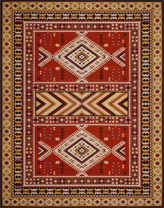 Safavieh Classic Vintage CLV511D Orange/Gold Area Rug 