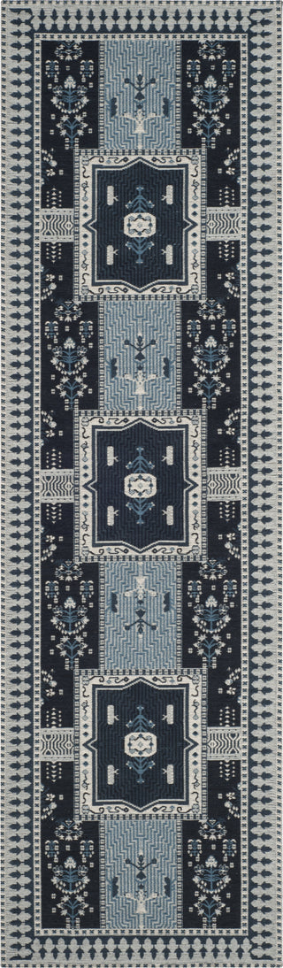 Safavieh Classic Vintage CLV512A Navy/Light Blue Area Rug 