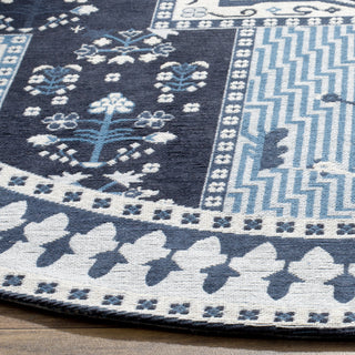 Safavieh Classic Vintage CLV512A Navy/Light Blue Area Rug 