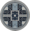 Safavieh Classic Vintage CLV512A Navy/Light Blue Area Rug 