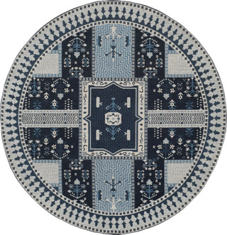 Safavieh Classic Vintage CLV512A Navy/Light Blue Area Rug 