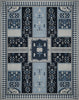 Safavieh Classic Vintage CLV512A Navy/Light Blue Area Rug 