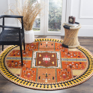 Safavieh Classic Vintage CLV512D Orange/Gold Area Rug 