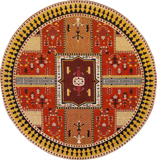 Safavieh Classic Vintage CLV512D Orange/Gold Area Rug 