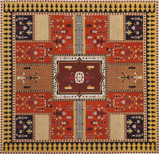 Safavieh Classic Vintage CLV512D Orange/Gold Area Rug 