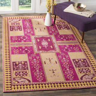 Safavieh Classic Vintage CLV512E Fuchsia/Gold Area Rug 