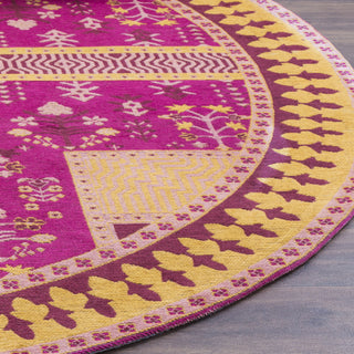 Safavieh Classic Vintage CLV512E Fuchsia/Gold Area Rug 