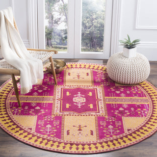 Safavieh Classic Vintage CLV512E Fuchsia/Gold Area Rug 