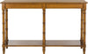 Safavieh Noam Coastal Bamboo Console Table Brown Furniture main image