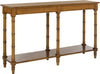 Safavieh Noam Coastal Bamboo Console Table Brown Furniture 