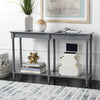 Safavieh Noam Modern Coastal Bamboo Console Table Grey Furniture  Feature
