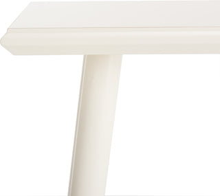 Safavieh Marshal Console Table Distressed White Furniture 