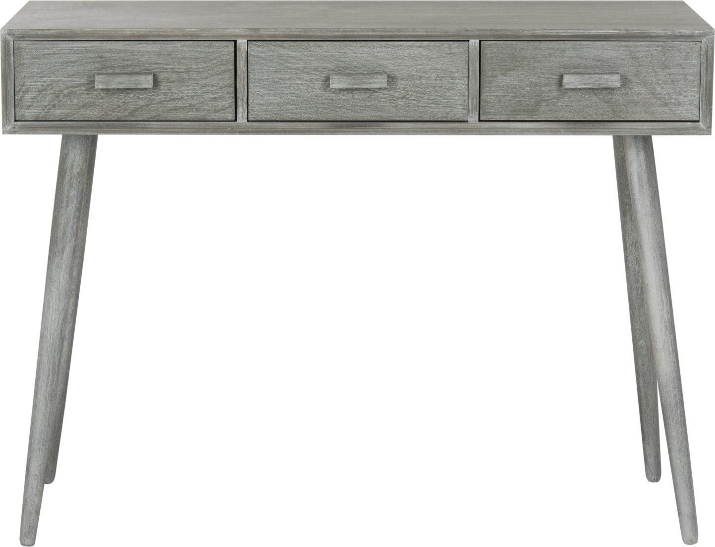 Safavieh Albus 3 Drawer Console Table Slate Grey Furniture main image