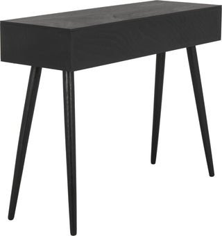 Safavieh Albus 3 Drawer Console Table Black Furniture 