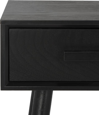 Safavieh Albus 3 Drawer Console Table Black Furniture 