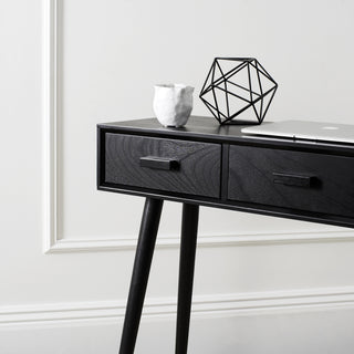 Safavieh Albus 3 Drawer Console Table Black Furniture 