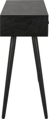 Safavieh Albus 3 Drawer Console Table Black Furniture 