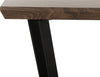 Safavieh Andrew Rectangular Midcentury Modern Console Table Brown Oak Furniture 