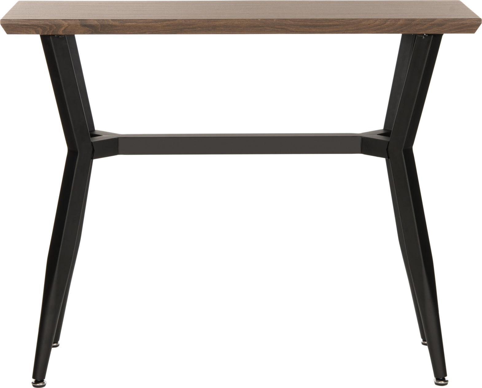 Safavieh Andrew Rectangular Midcentury Modern Console Table Brown Oak Furniture main image