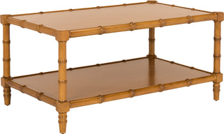 Safavieh Noam Coastal Coffee Table Brown Furniture 