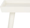 Safavieh Nonie Coffee Table With Tray Top Distressed White Furniture 