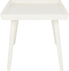 Safavieh Nonie Coffee Table With Tray Top Distressed White Furniture 