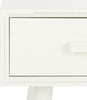 Safavieh Dean 2 Drawer Console Distressed White Furniture 