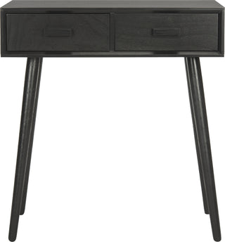 Safavieh Dean 2 Drawer Console Black Furniture main image