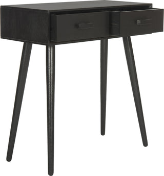 Safavieh Dean 2 Drawer Console Black Furniture 