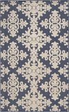 Safavieh Cottage COT906A Navy/Creme Area Rug 